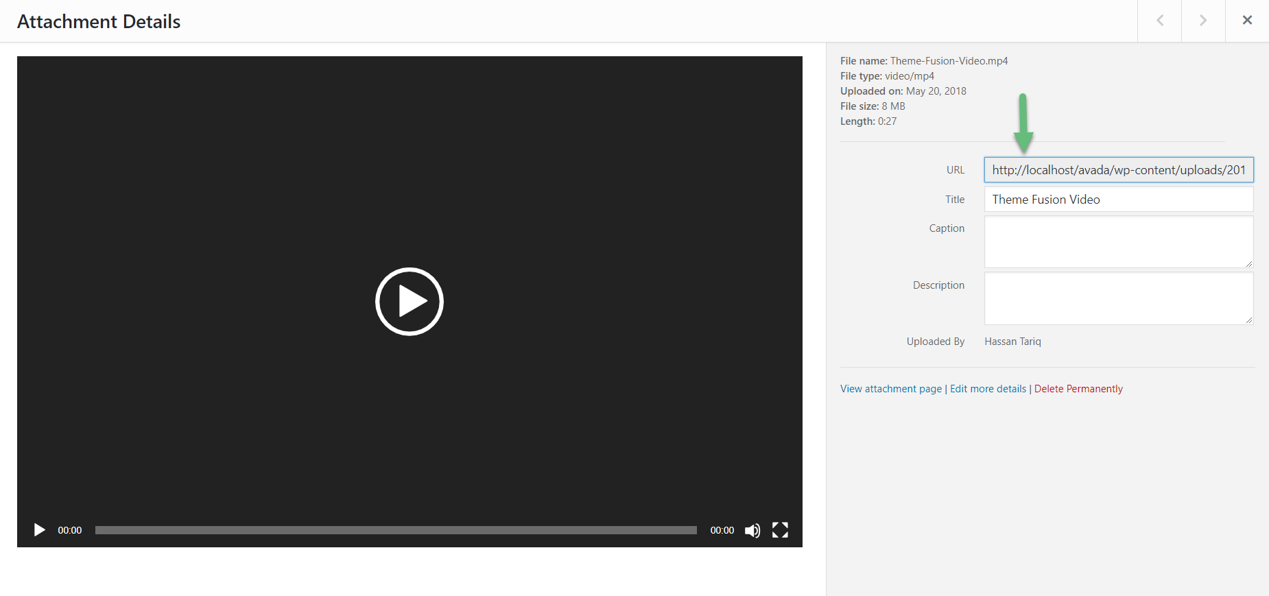 Adding Self-Hosted Videos