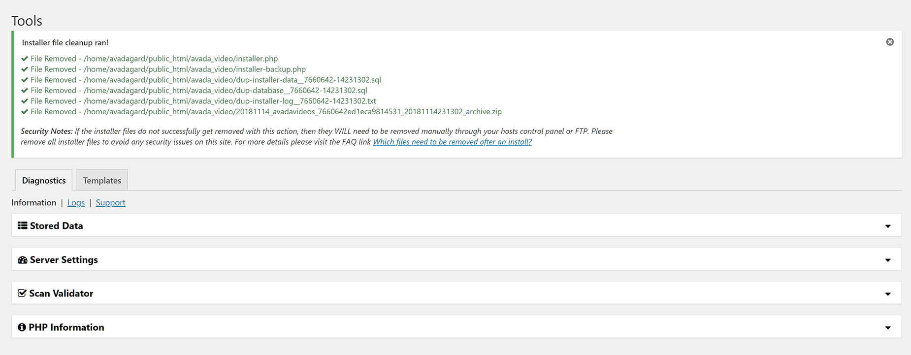 Duplicator - Final Confirmation