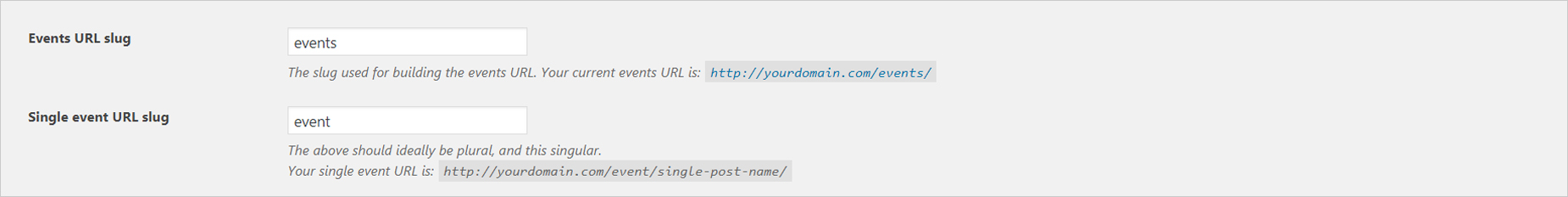 How to Use The Events Calendar with Avada - Events Slug