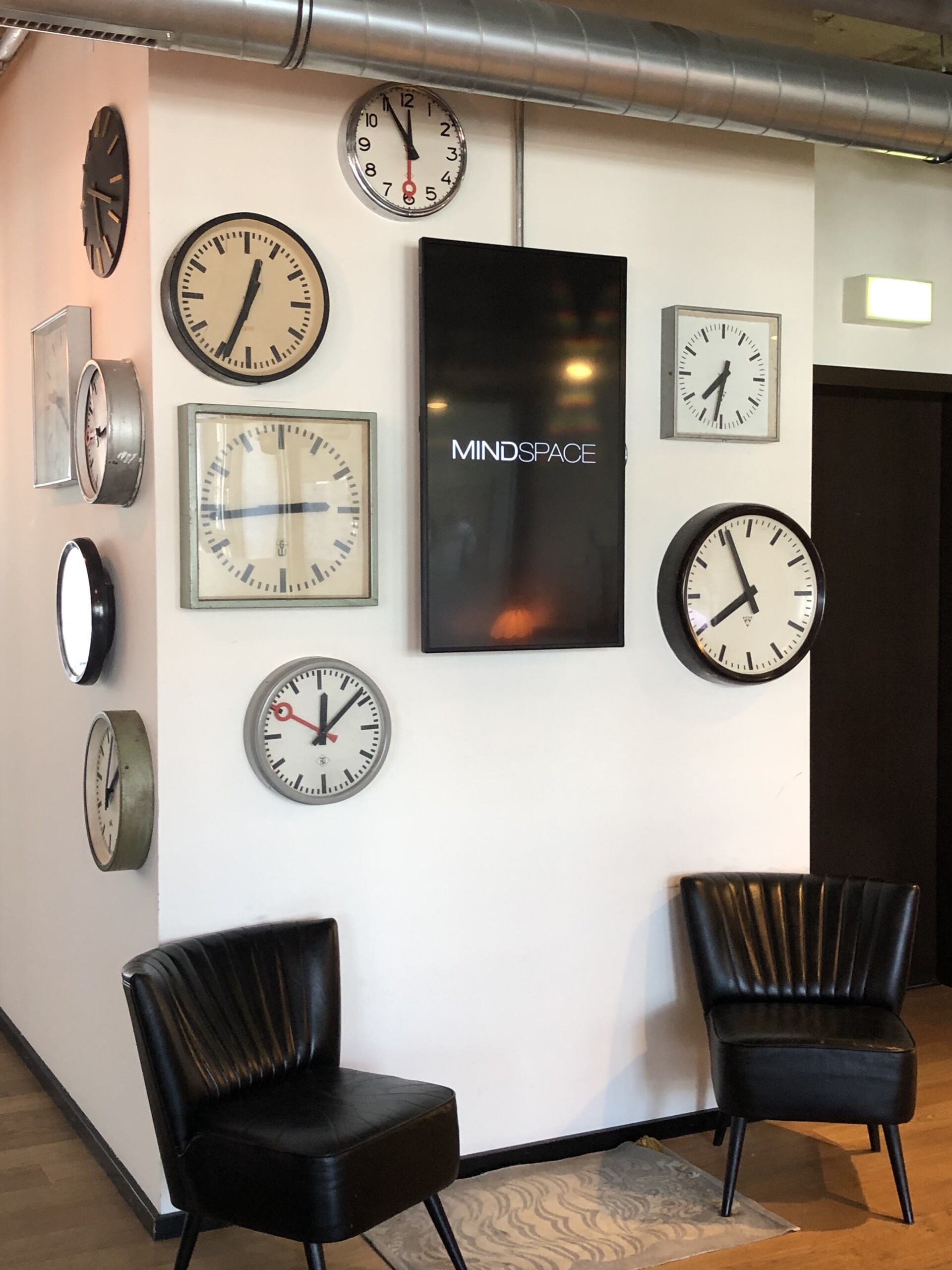 Wall of Clocks Wall of Clocks