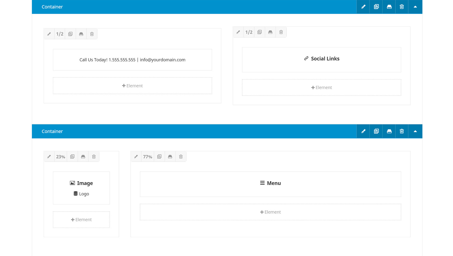 Online Tutor Header > Wireframe View
