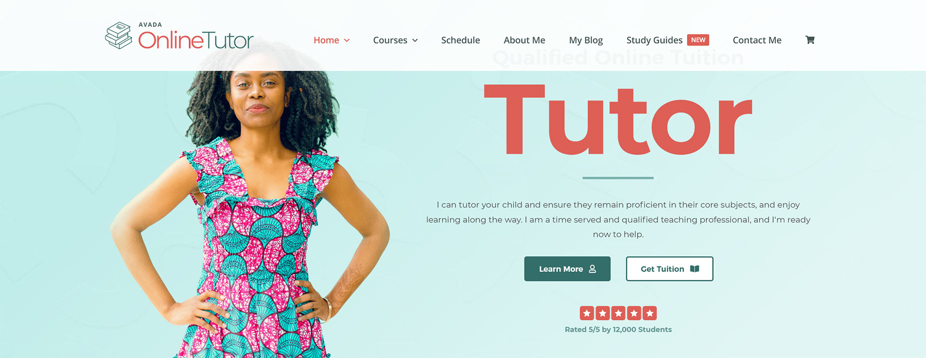 Online Tutor > Sticky Header