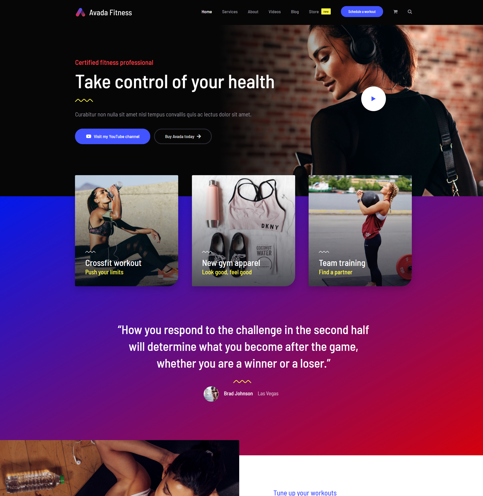 Avada Fitness Featured Avada Fitness Featured