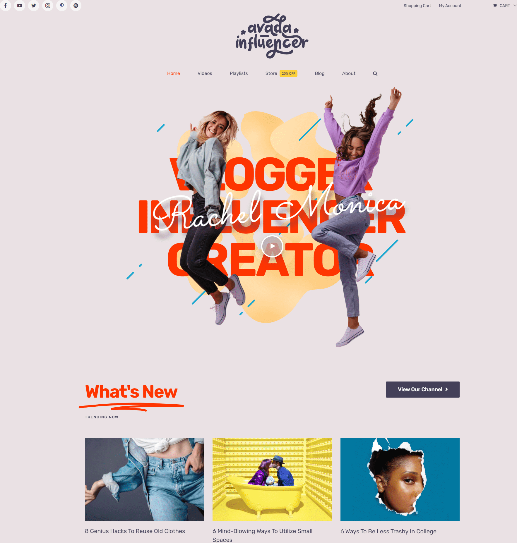 Avada Influencer Featured Avada Influencer Featured