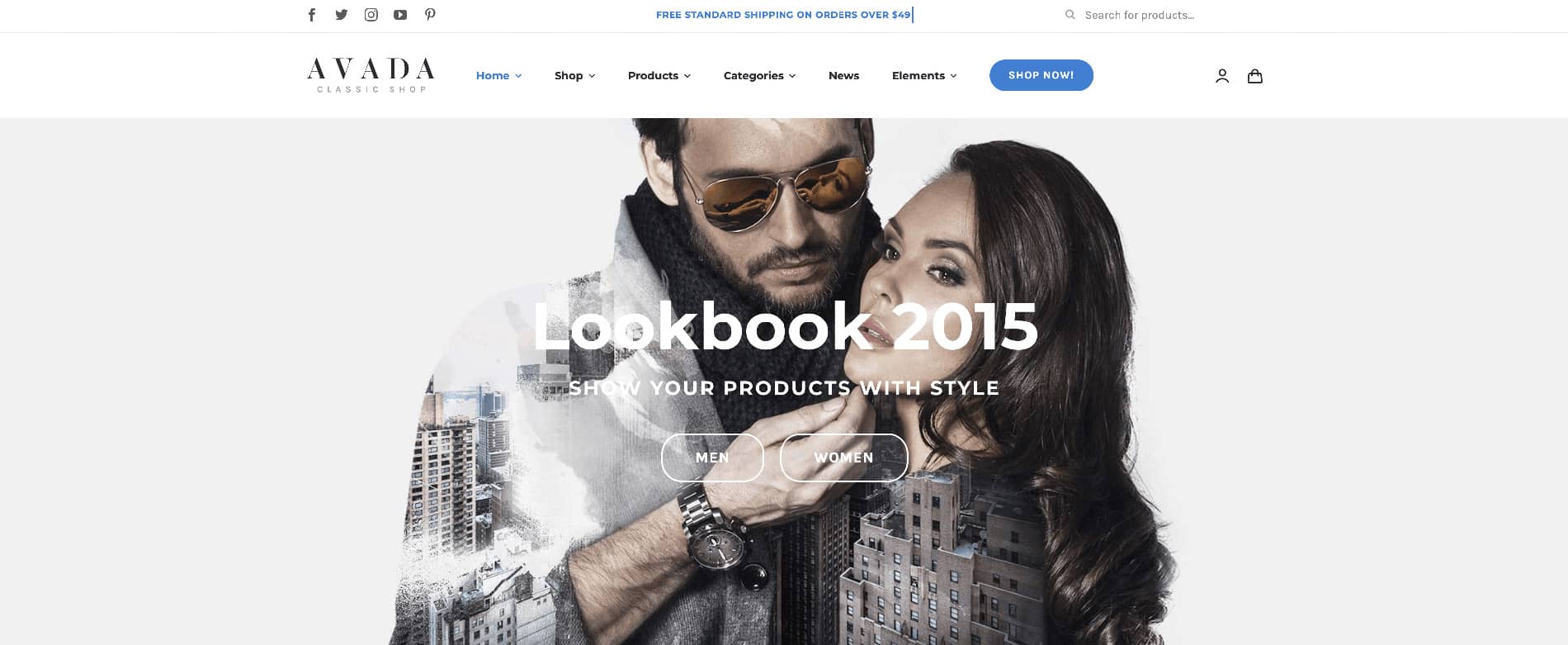 Avada Classic Shop Avada Classic Shop