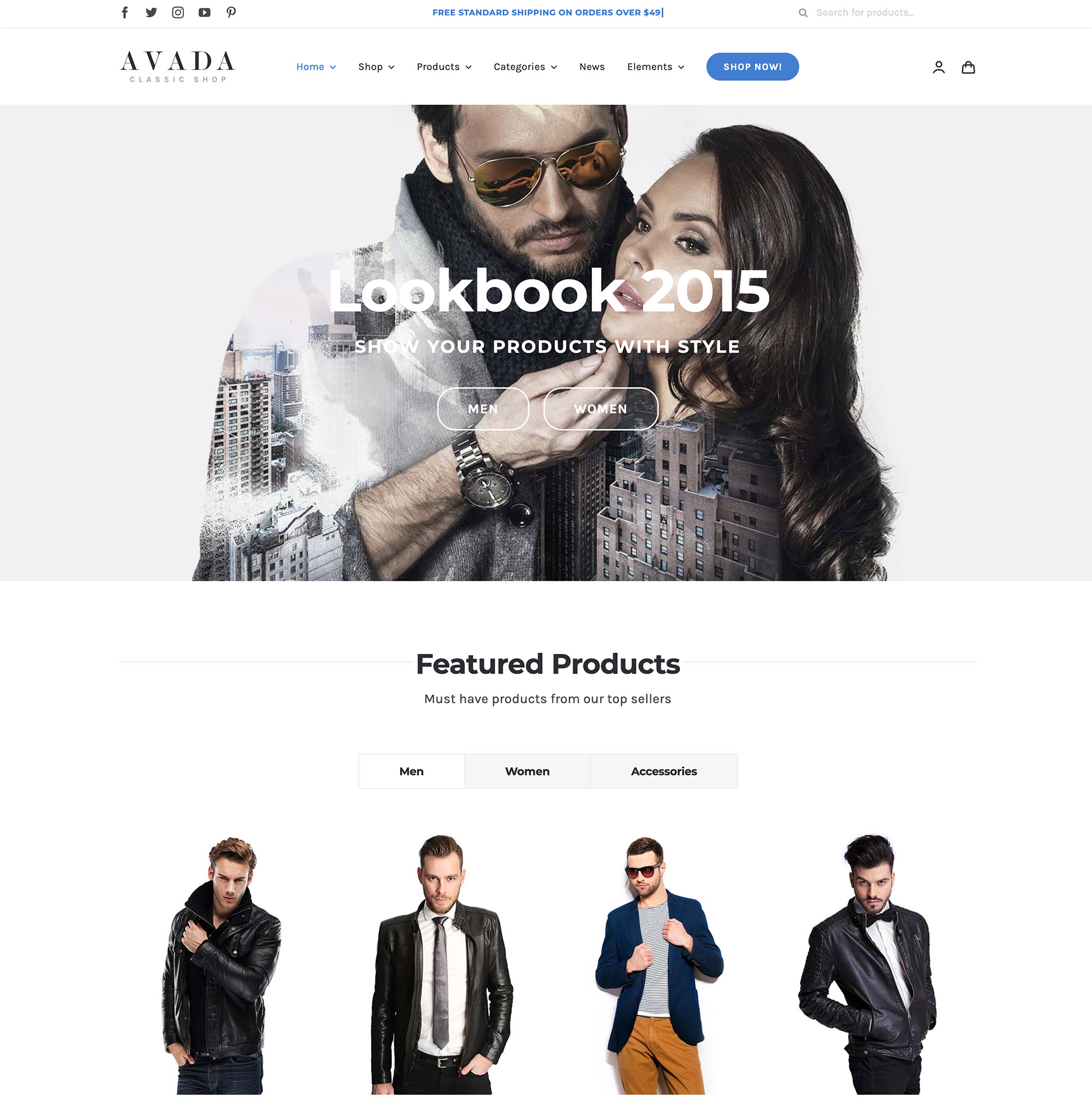 Avada Classic Shop Avada Classic Shop