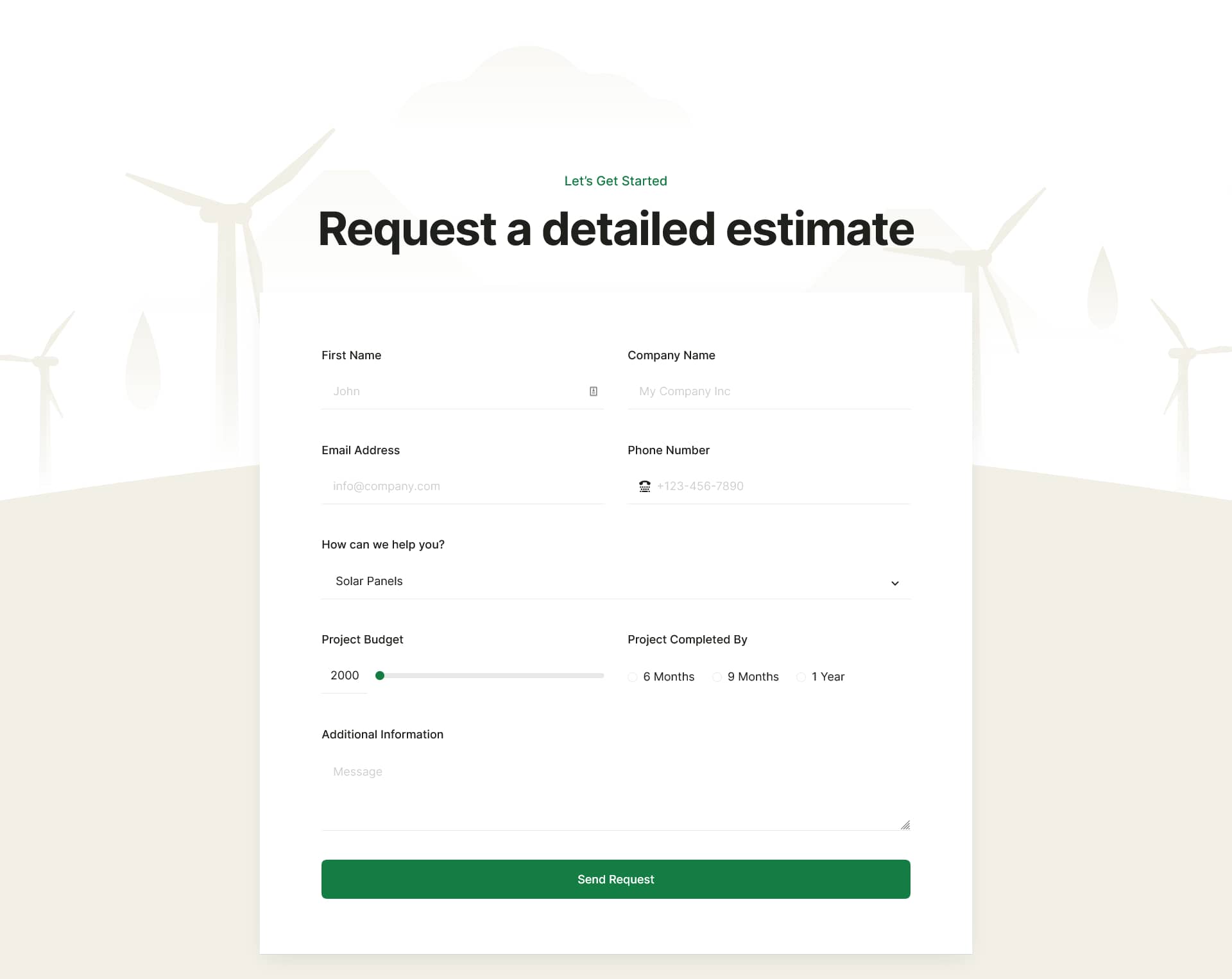Avada Energy Global CTA
