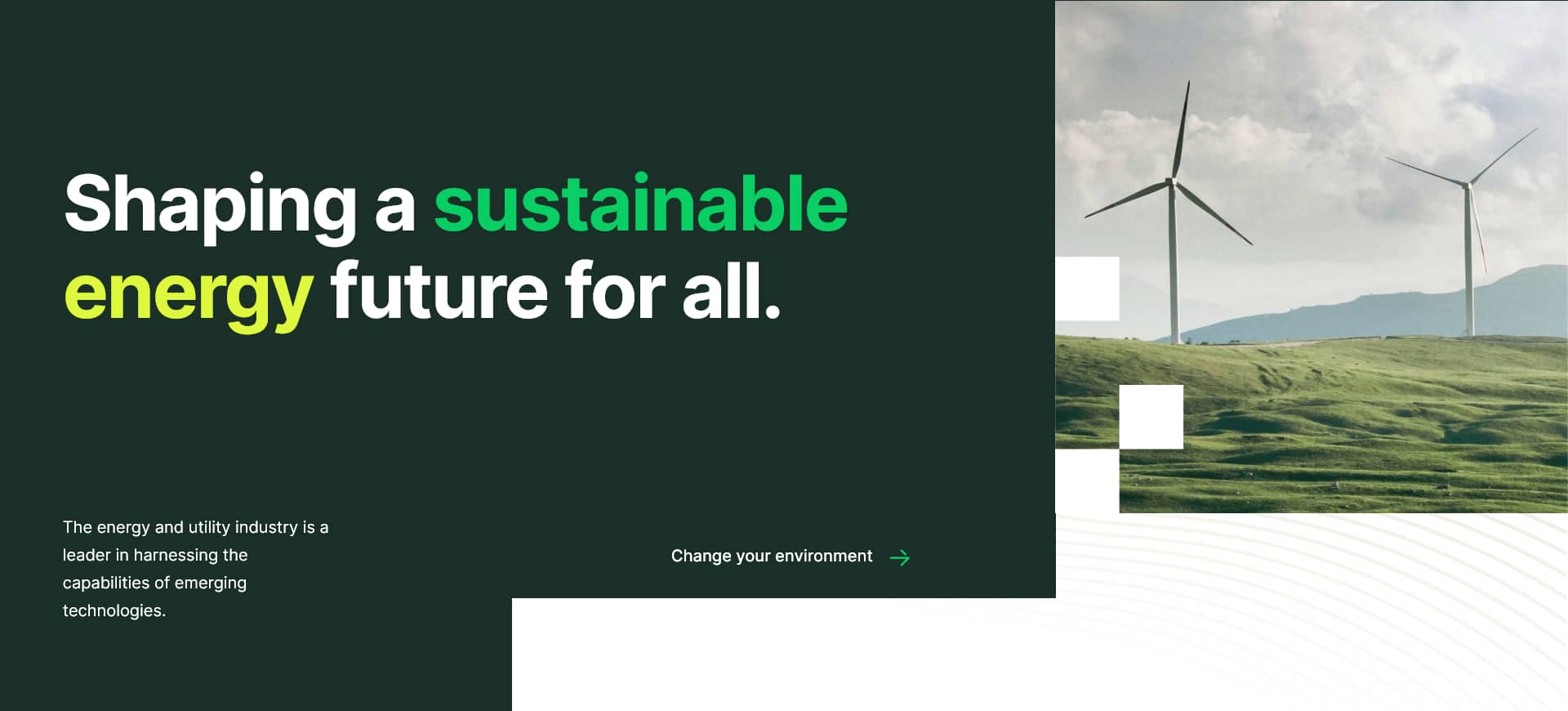 Avada Energy Hero