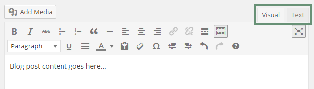 Creating a Post Editor Tabs