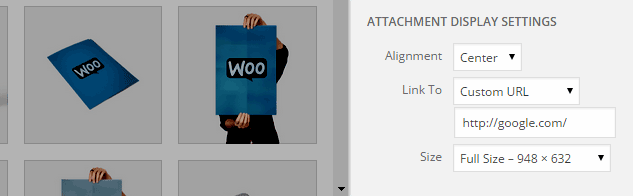 Creating a Post Image Display Settings