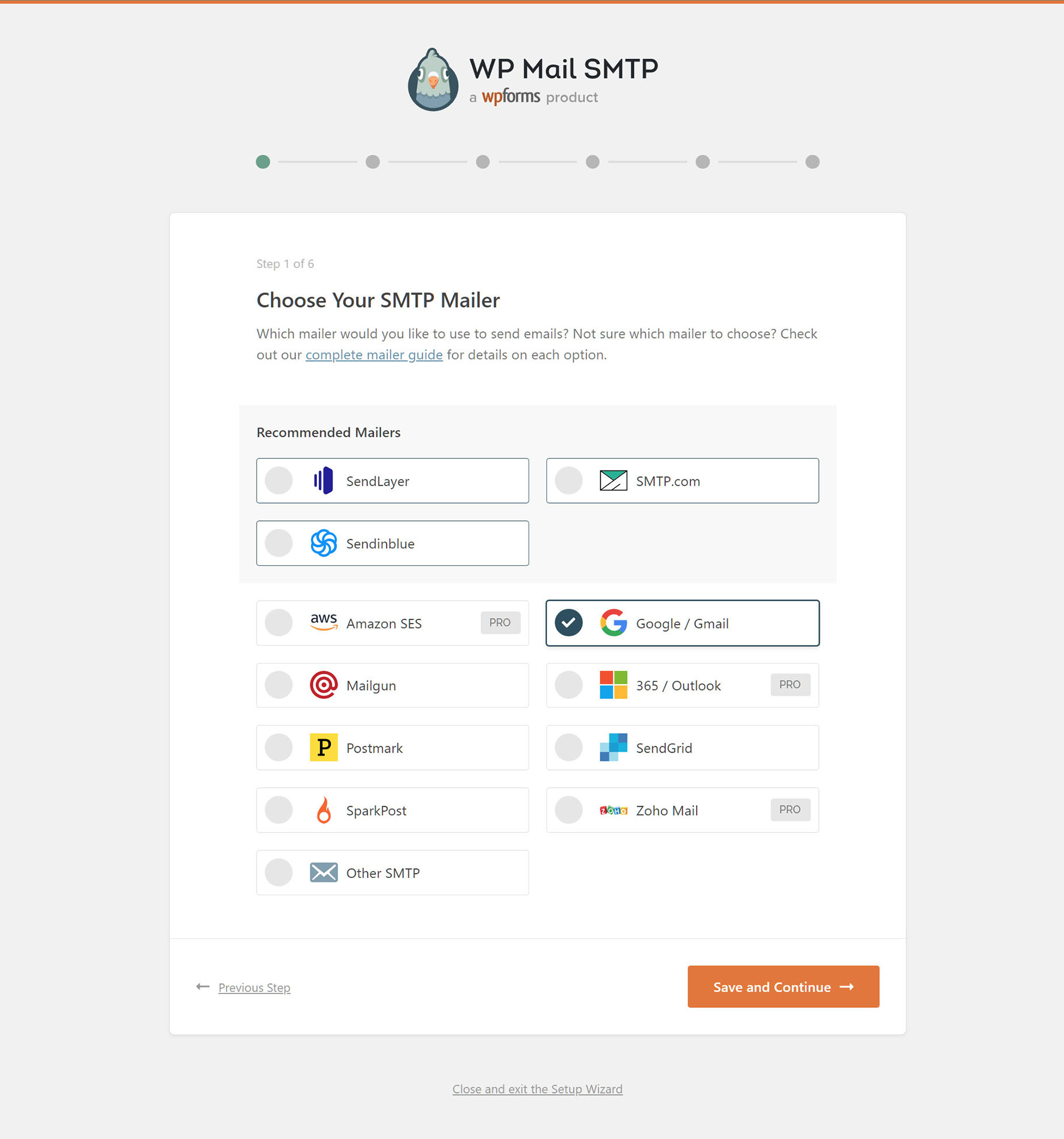 Choosing An SMTP Mailer