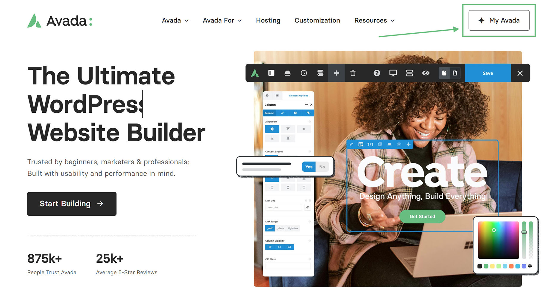 Avada.com > My Avada Link